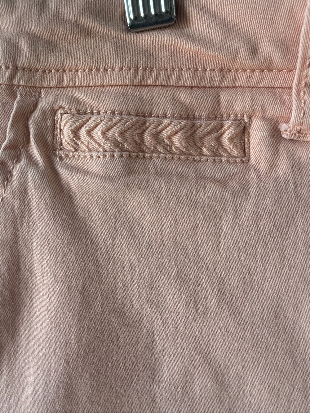 Market & Spruce Pink Chino Shorts | 3" Inseam | Stretch Casual | Women's 12 - Picture 5 of 8